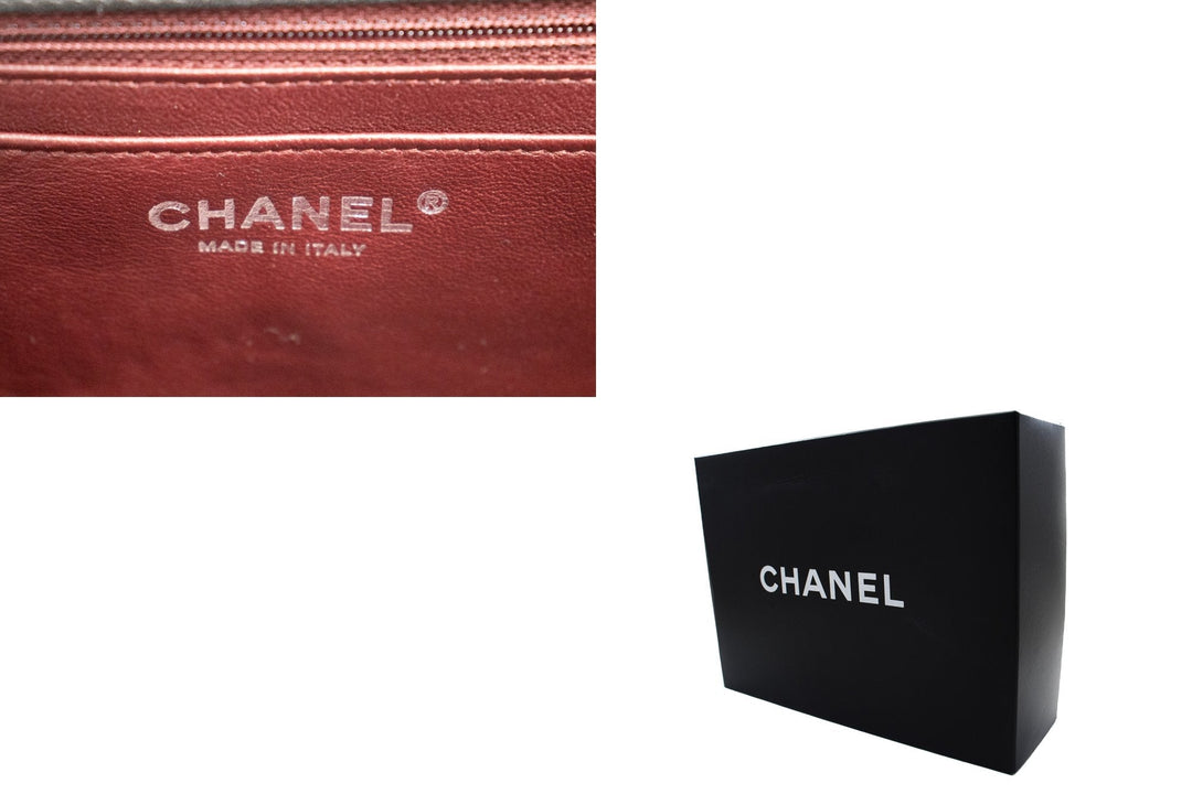 Top Quality Chanel Classic Large 11" Chain Shoulder Bag New Black Lambskin
