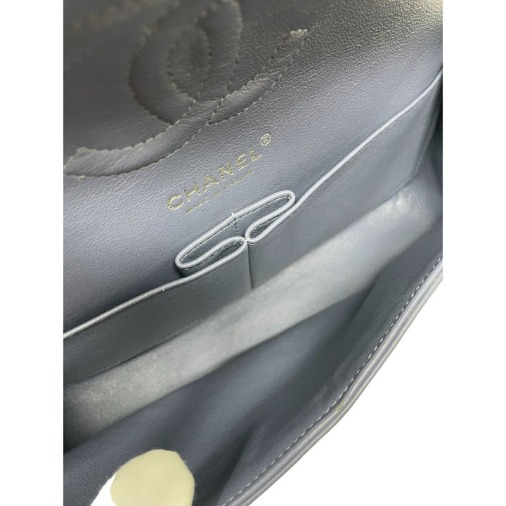 Top Quality Chanel Top Quality Chanel Classic Patent Medium Double New Bag - Grey