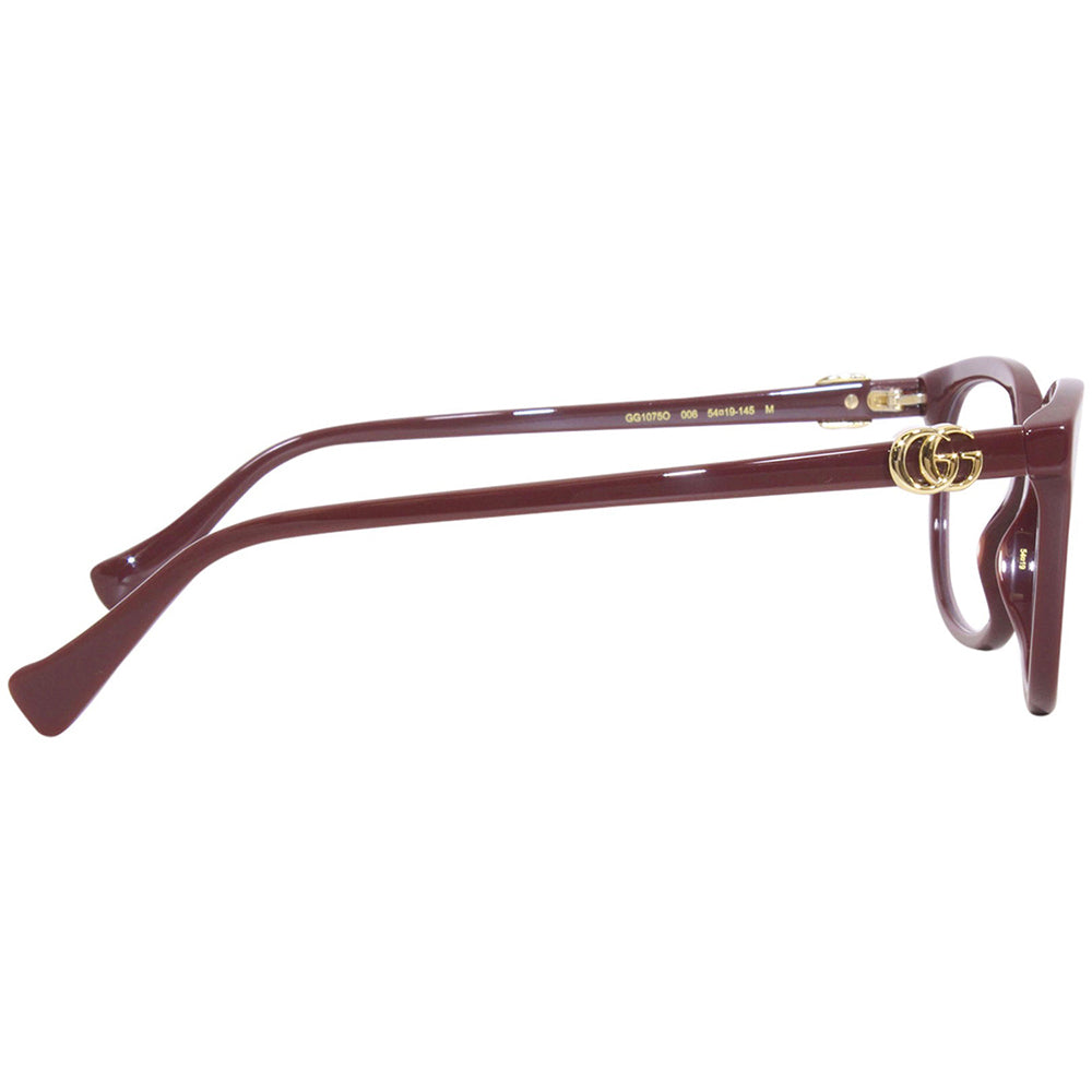 Gucci  GG 1075O 006 54mm Womens Rectangle Eyeglasses 54mm