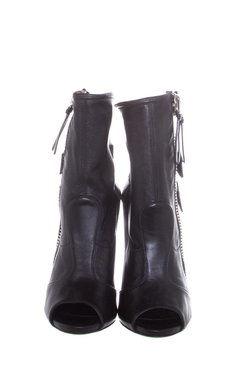 Giuseppe Zanotti Alien/Waby Black Booties SZ 9