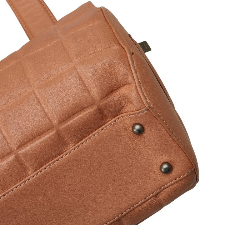 Top Quality Chanel Top Quality Chanel CHOCOLATE BAR HANDBACK RAMSKIN PINK