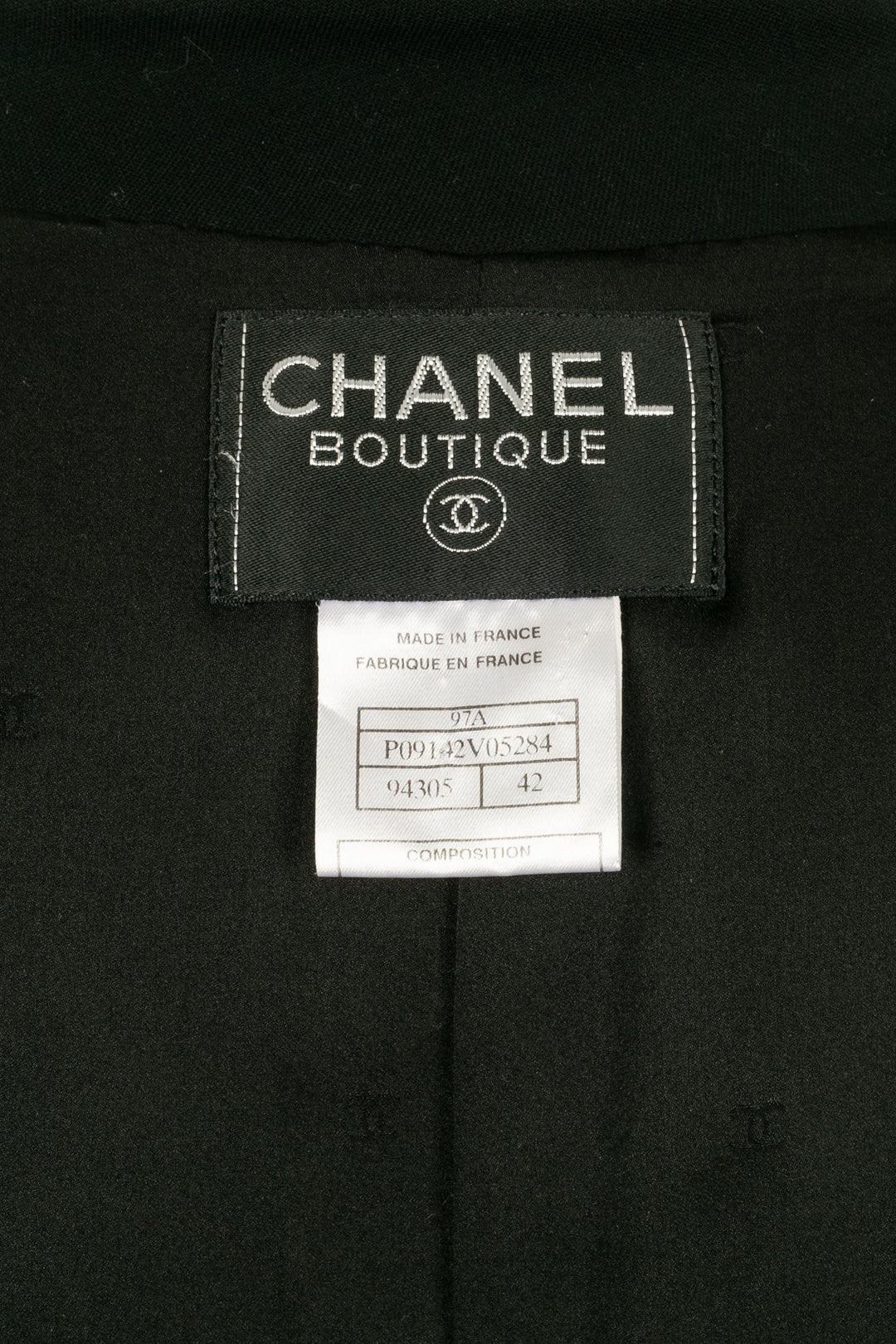Ensemble de tailleur Top Quality Chanel Automne 1997