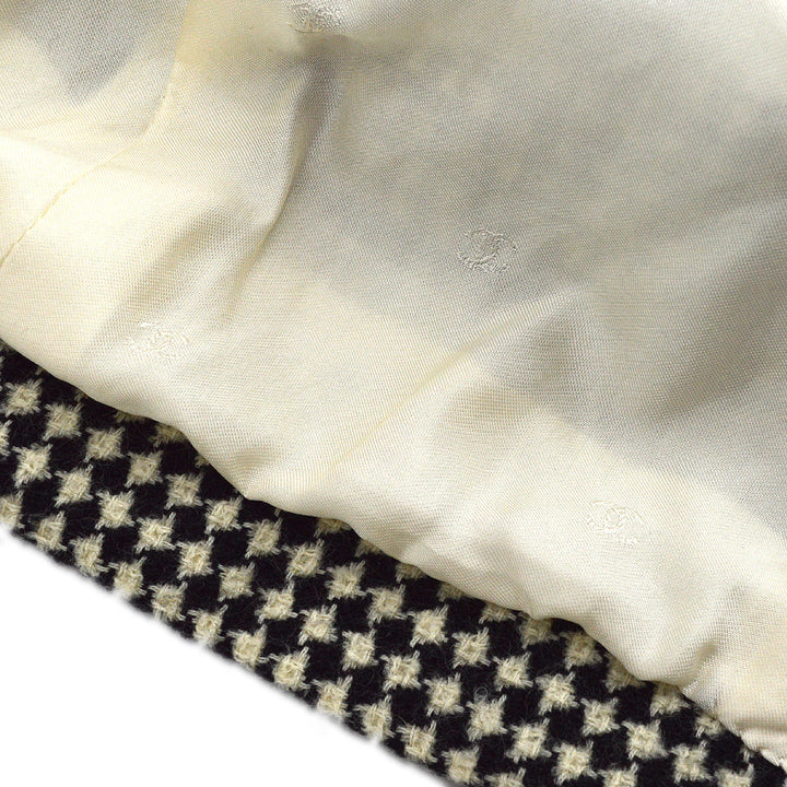 Top Quality Chanel Coat Black White 96A #36