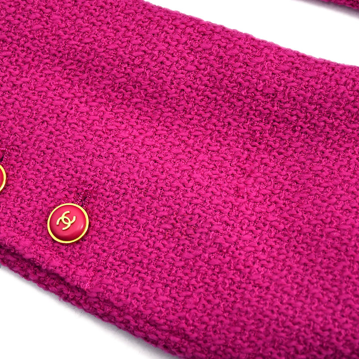 Top Quality Chanel Double Breasted Jacket Pink 95A #40