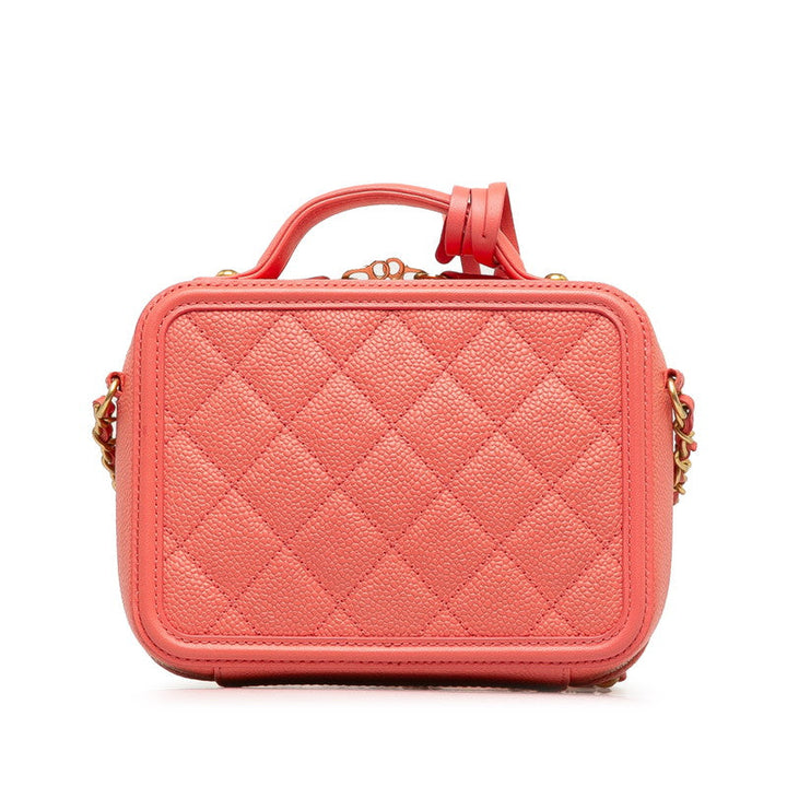 Top Quality Chanel Matrases Coco Mark CC Figure Handbags houlder Bag 2WAY Pink Caviar S  CHANEL