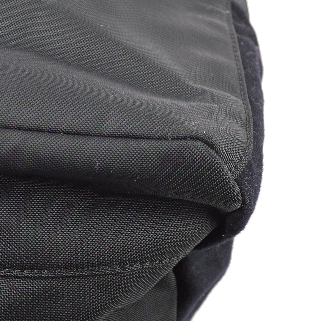 Top Quality Chanel Black Felt Sport Line Duffle Gym Bag