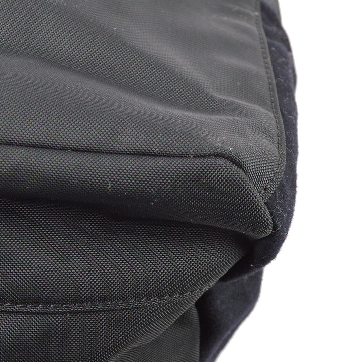 Top Quality Chanel Black Felt Sport Line Duffle Gym Bag