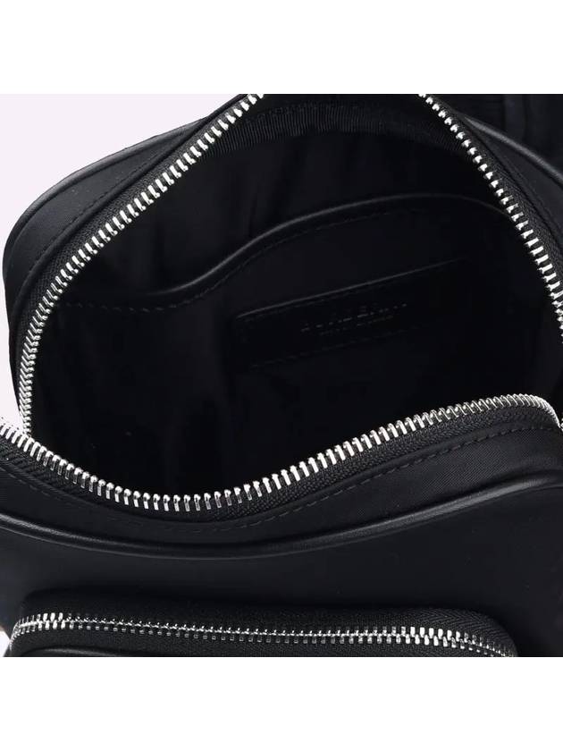 Burberry Logo Print Kieran Cross Bag Black