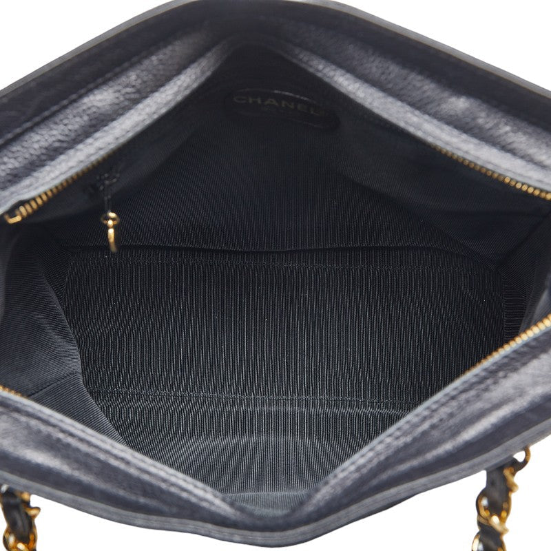 Top Quality Chanel Vintage Triple Coca-Cola Chain  Bag Black Caviar  Lady Chanel