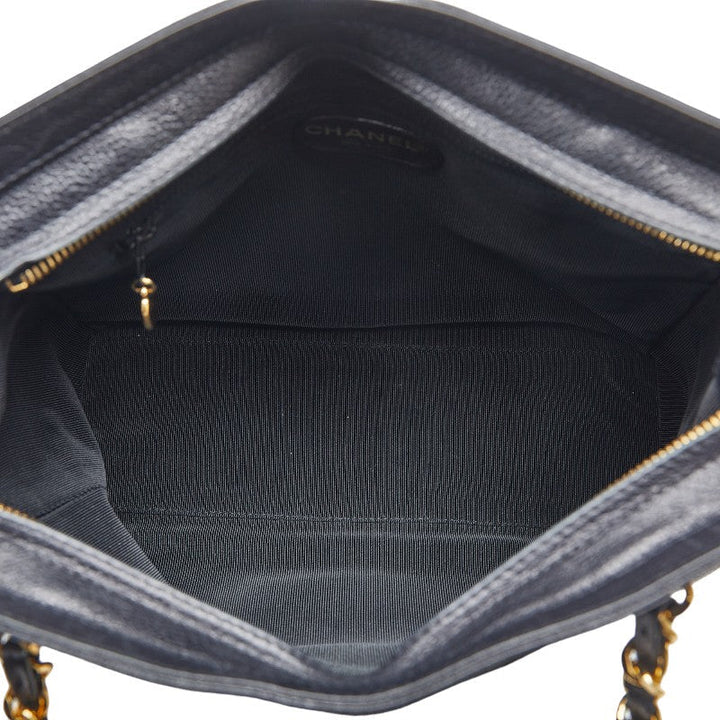 Top Quality Chanel Vintage Triple Coca-Cola Chain  Bag Black Caviar  Lady Chanel