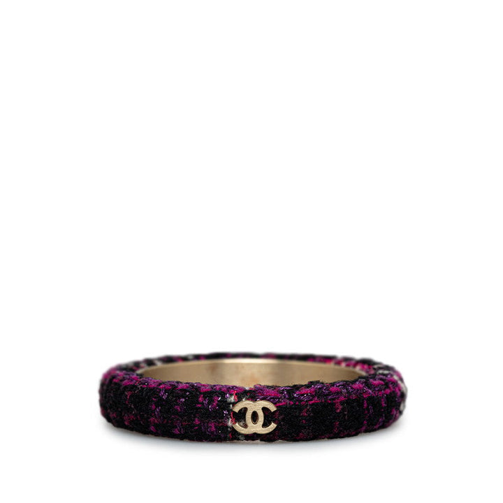Top Quality Chanel Coco Bangle Pearl Gold Twid   Chanel