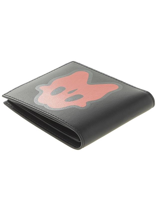 Burberry Monster Graphic Half Wallet Black