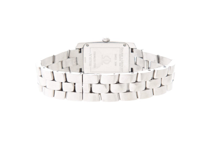 Baume & Mercier "Hampton Hills" Mother of Pearl &  Diamond Stainless Steel Watch