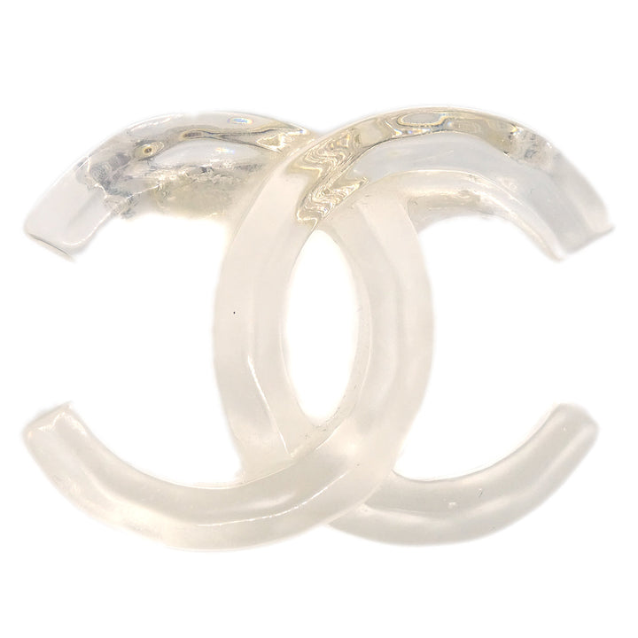 Top Quality Chanel CC Brooch Pin Clear 02P