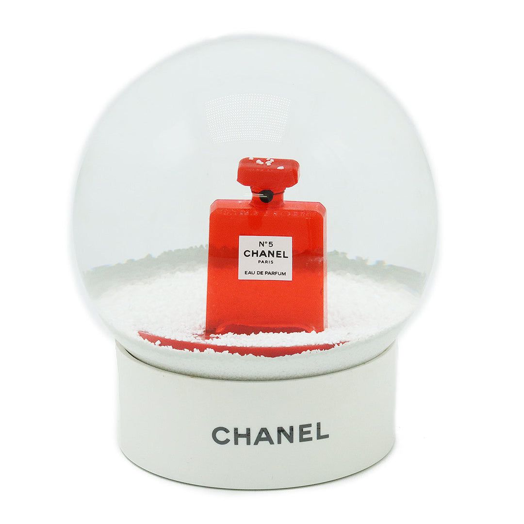 Top Quality Chanel Top Quality Chanel Snowdome Obje Novelty Non-Selling No.5 Perfume Bottle White White Red Red