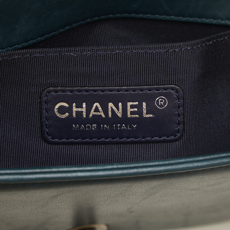 Top Quality Chanel Top Quality Chanel Shoulder Bag Canvas/Sweater/Leather Green Beaches Ladies and Gentlemen