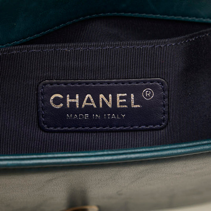 Top Quality Chanel Top Quality Chanel Shoulder Bag Canvas/Sweater/Leather Green Beaches Ladies and Gentlemen