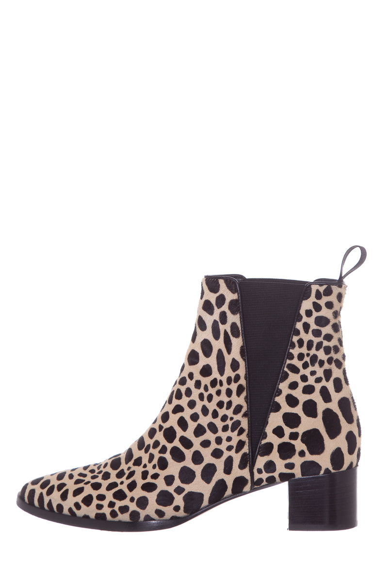 Guiseppe Zanotti Cheetah Printed Pony Hair Booties SZ 37