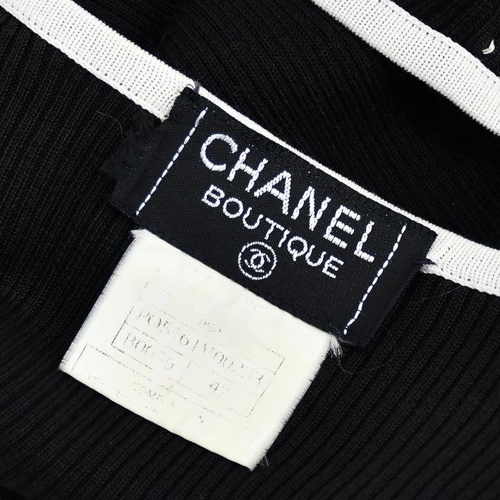 Top Quality Chanel Spring 1995 T-shirt Black 95P #42