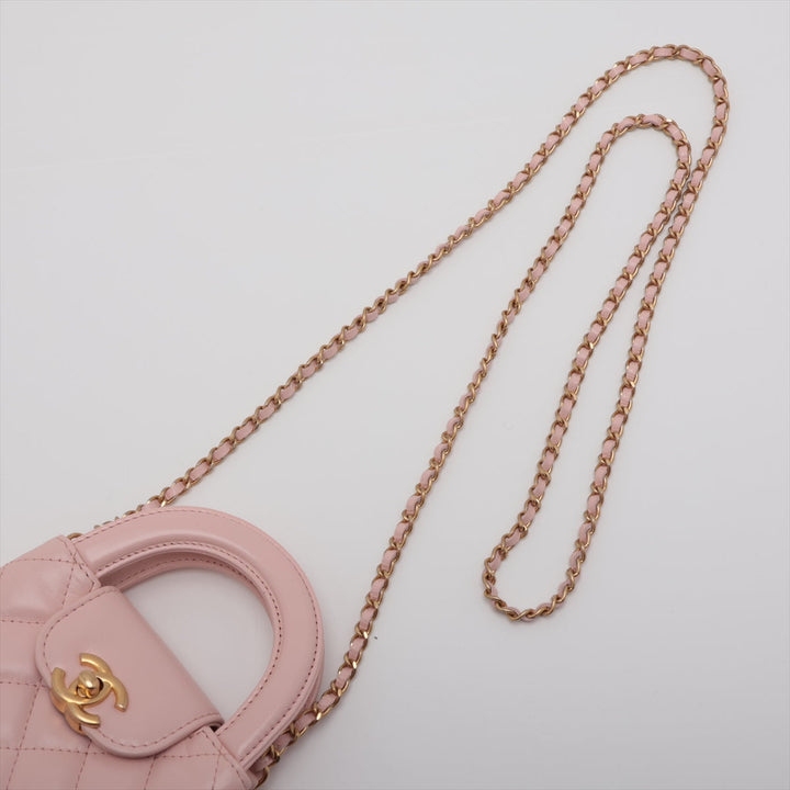 Top Quality Chanel Lambskin  Chain Shoulder Bag Pink G  AP3435