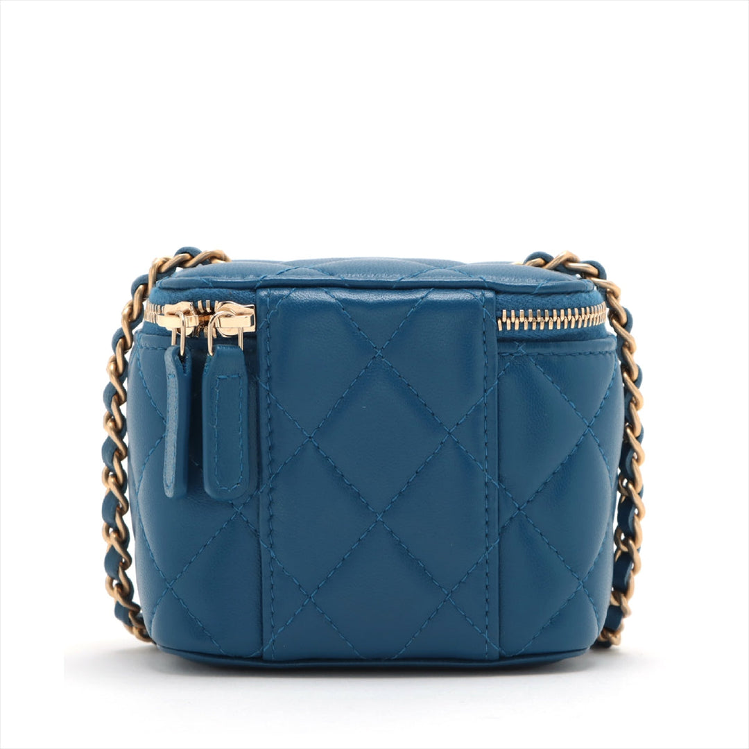 Top Quality Chanel Matrasse  Chain Shoulder Bag Coco Ball Blue G