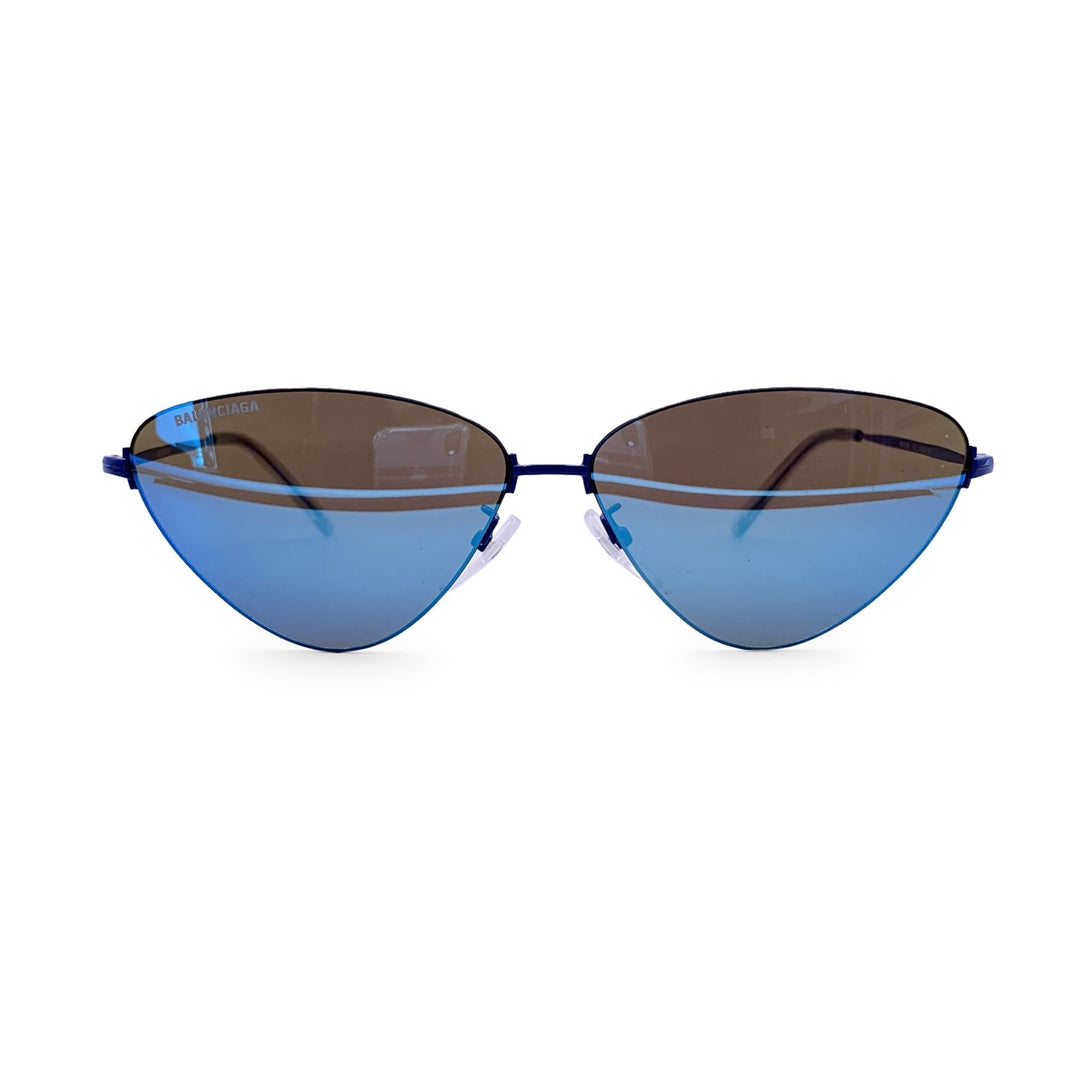 Top Quality Balenciaga Mirrored Cat Eye Sunglasses Bb0105S 61/12 145Mm
