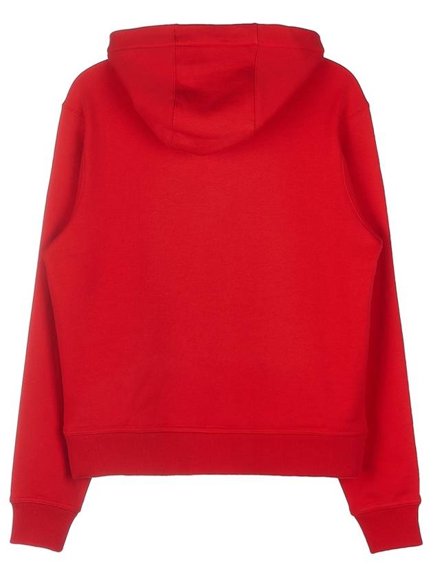 Burberry WoMen's Logo Print Cotton Hoodie Red