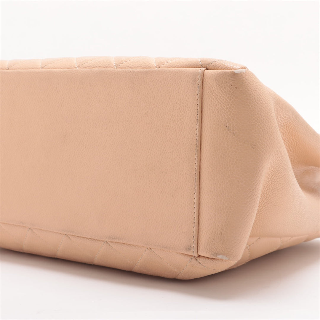 Top Quality Chanel GST Caviar S Chantrotot Bag Beige G