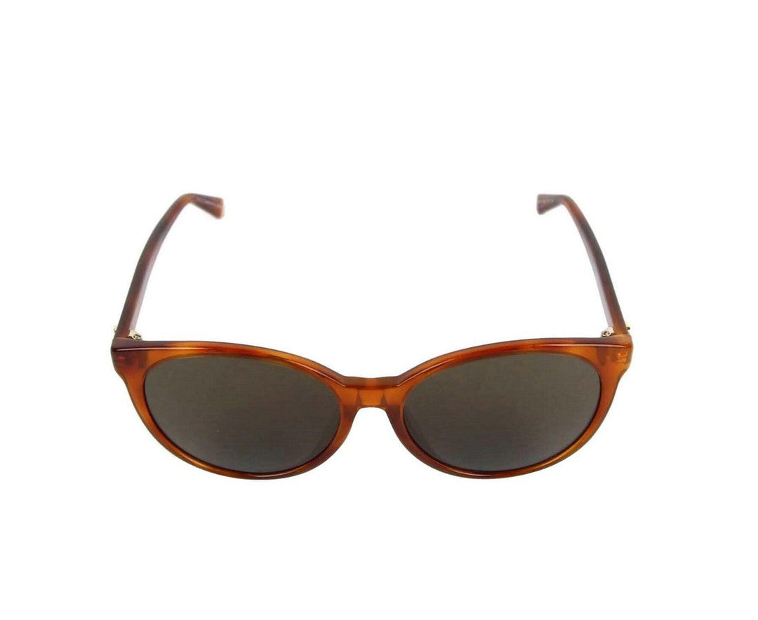 Gucci Women's  Mustard Acetate Round Sunglasses