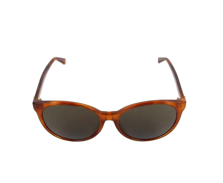 Gucci Women's  Mustard Acetate Round Sunglasses