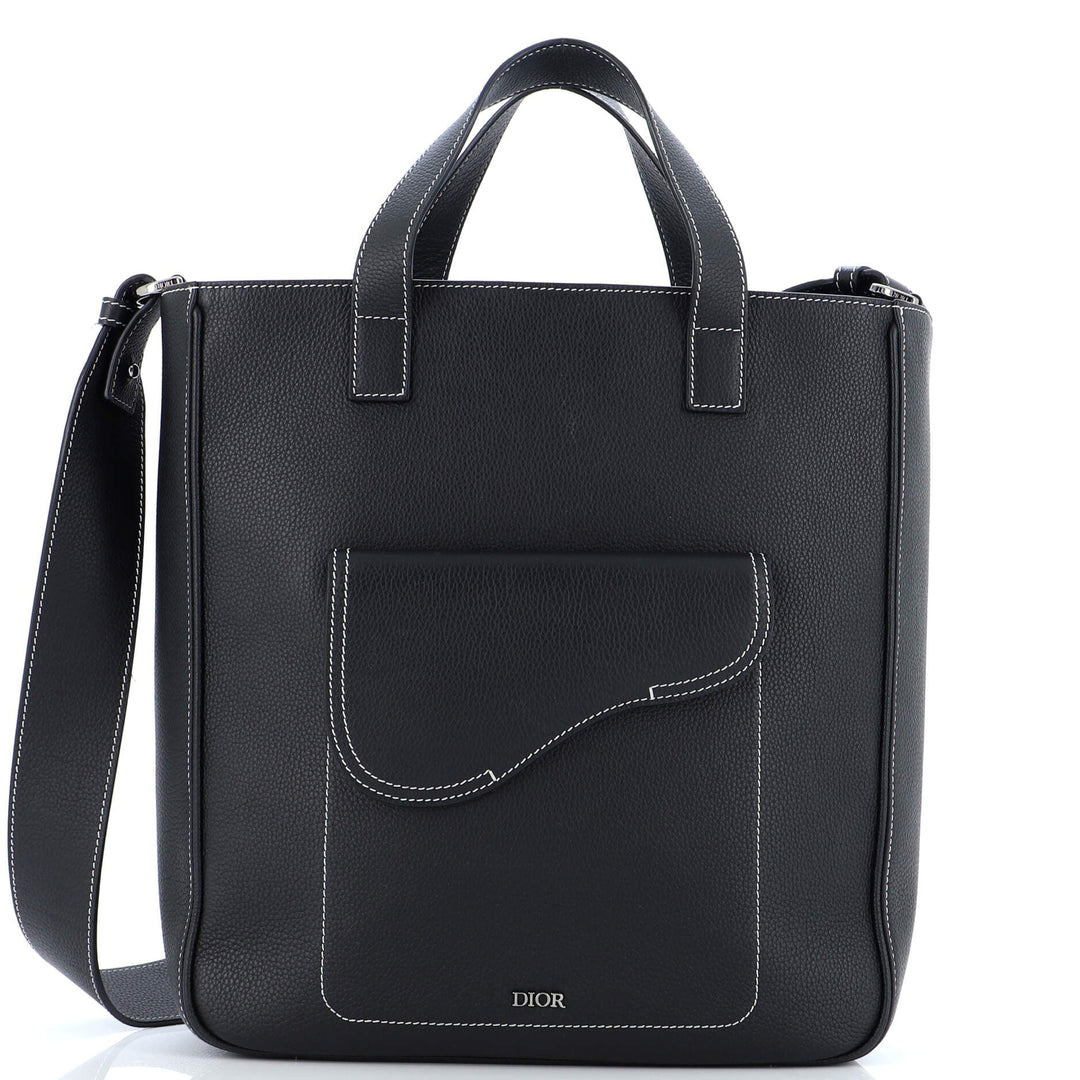 Top quality Dior Saddle Tote Leather Tall