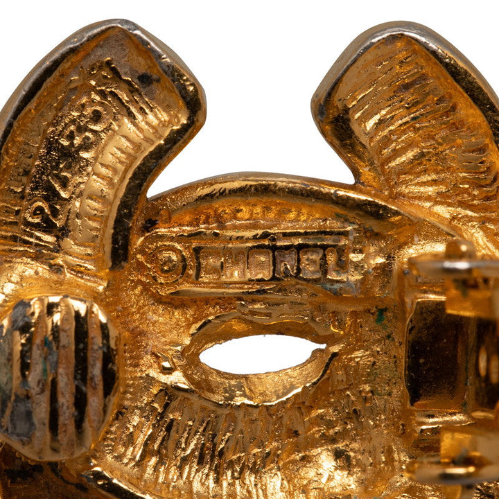 Top Quality Chanel Vintage Coco Matrasse Earring G   Chanel