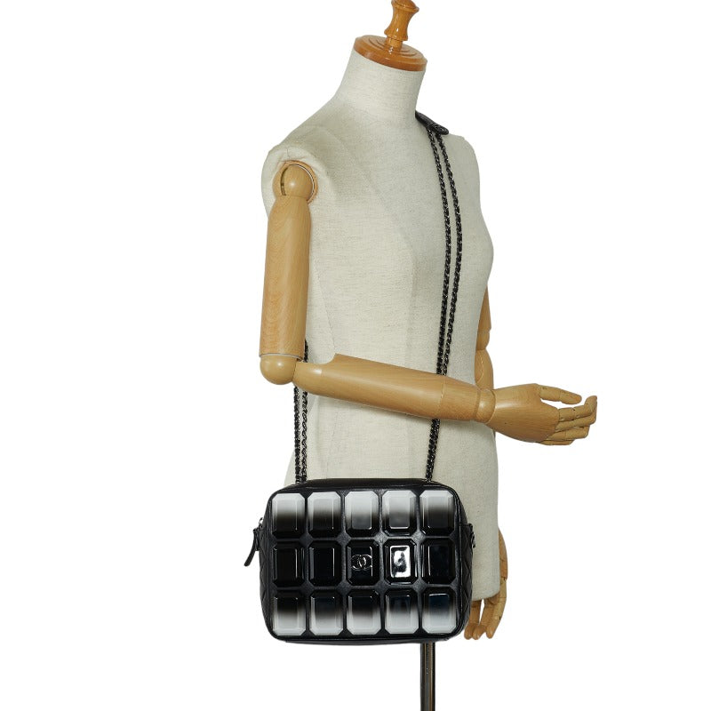 Top Quality Chanel Crossbody Bag in Lambskin Gun Metal Black Ladies