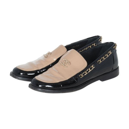 Top Quality Chanel Patent Leather Loafers