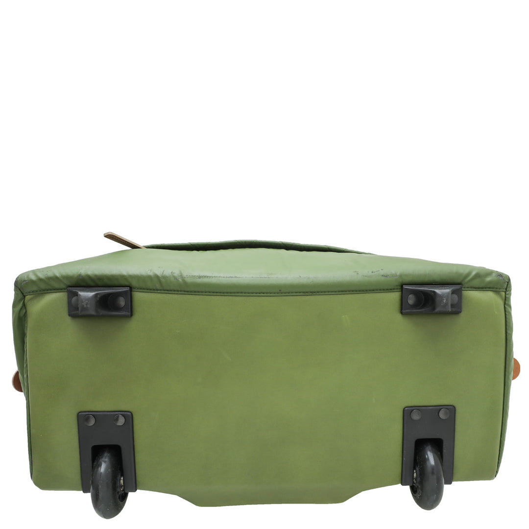 Chanel Olive Green Coco Cocoon Trolley Bag