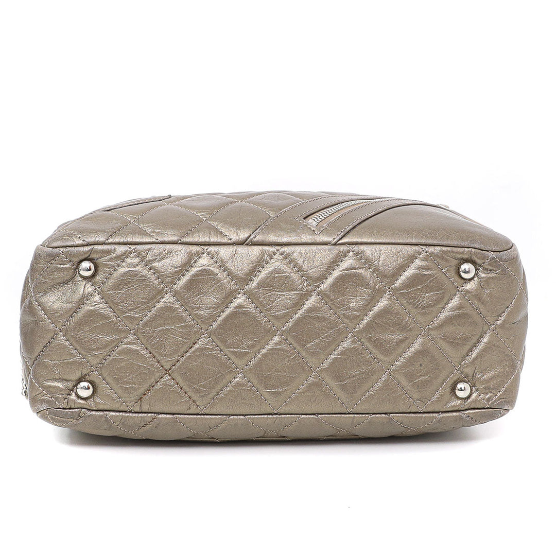 Chanel Gold Cambon Chain Bowler Bag