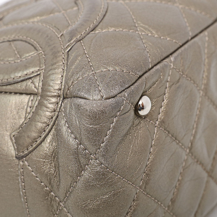 Chanel Gold Cambon Chain Bowler Bag