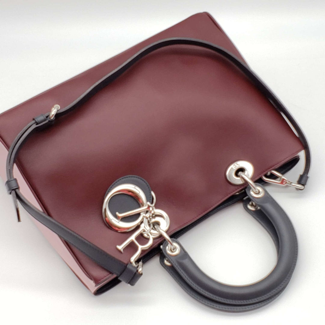 Christian Top quality Dior Top quality Diorissomo Smooth Calfskin Shoulder Bag
