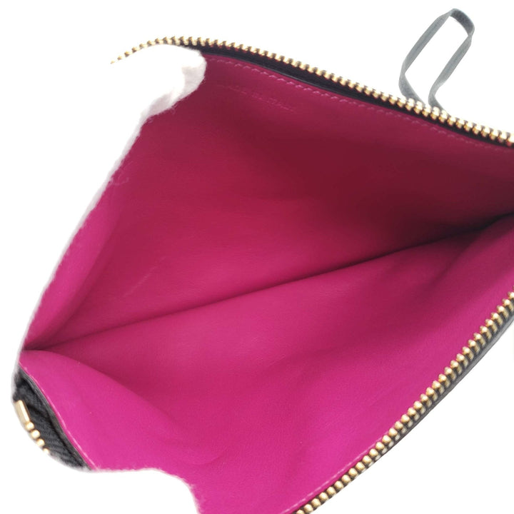 Christian Top quality Dior Leather Black Wristlet