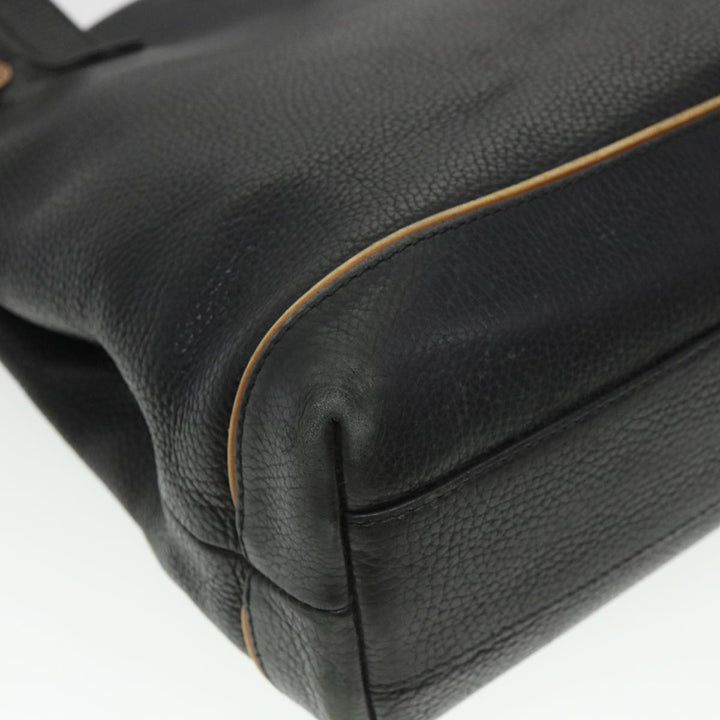 Celine Tote Bag Leather Black  cl472
