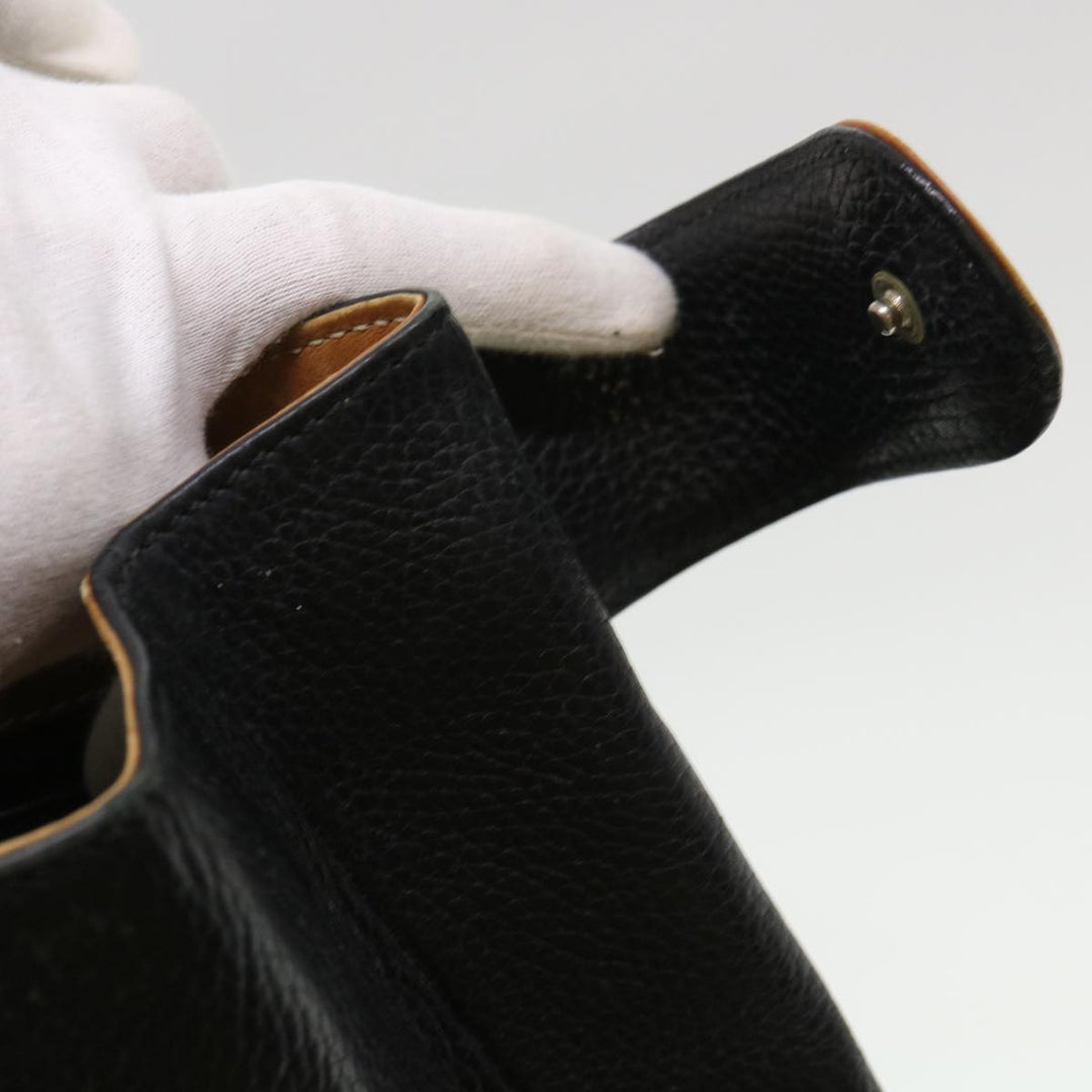 Celine Tote Bag Leather Black  cl472
