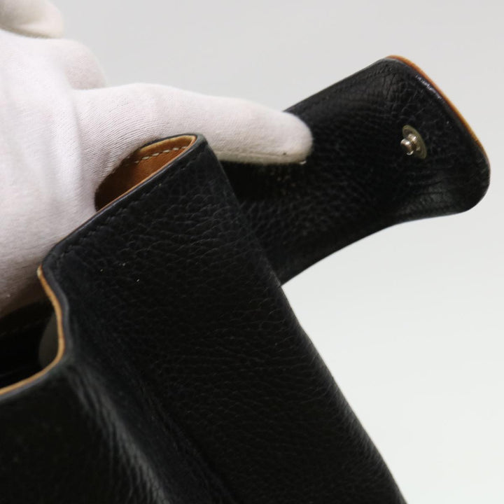 Celine Tote Bag Leather Black  cl472