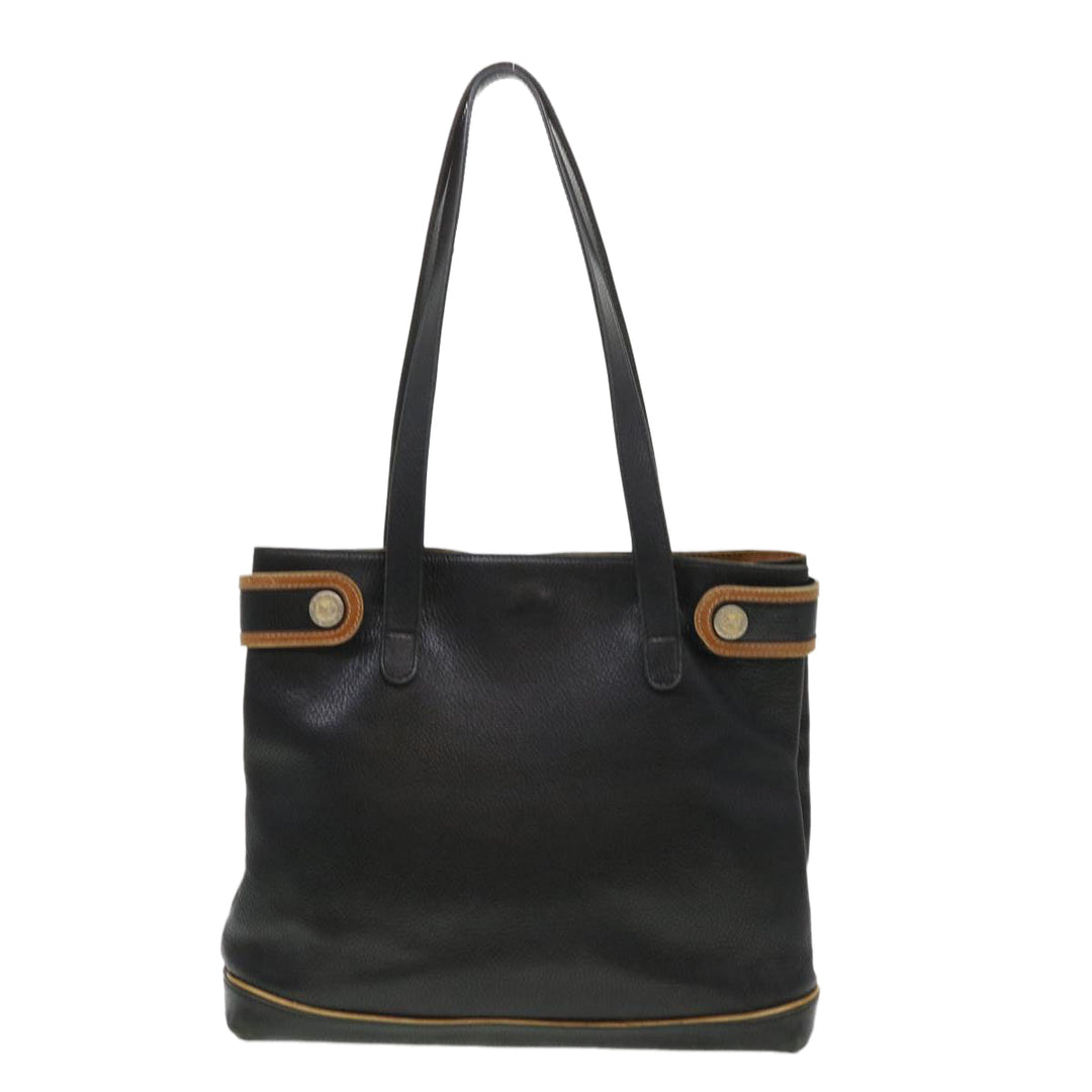 Celine Tote Bag Leather Black  cl472