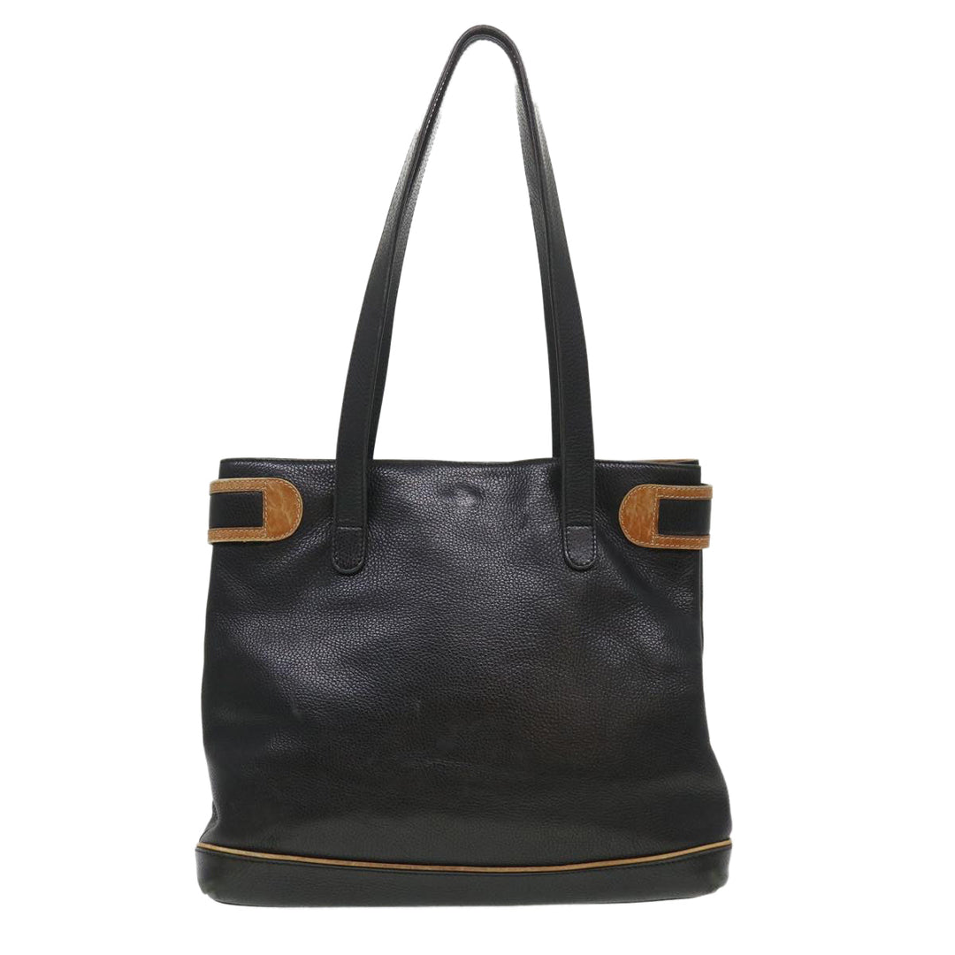 Celine Tote Bag Leather Black  cl472