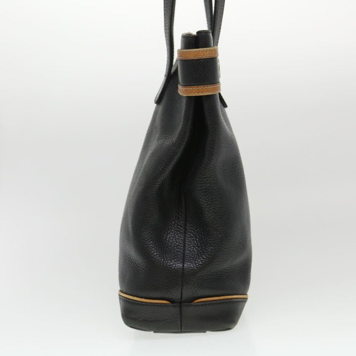 Celine Tote Bag Leather Black  cl472