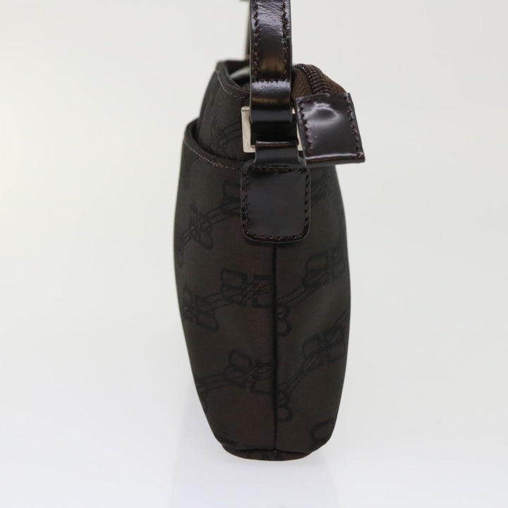 Top Quality Balenciaga Accessory Pouch Nylon Brown Auth cl625