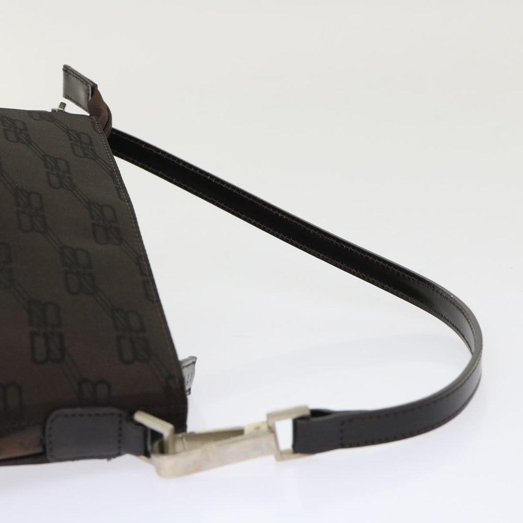 Top Quality Balenciaga Accessory Pouch Nylon Brown Auth cl625