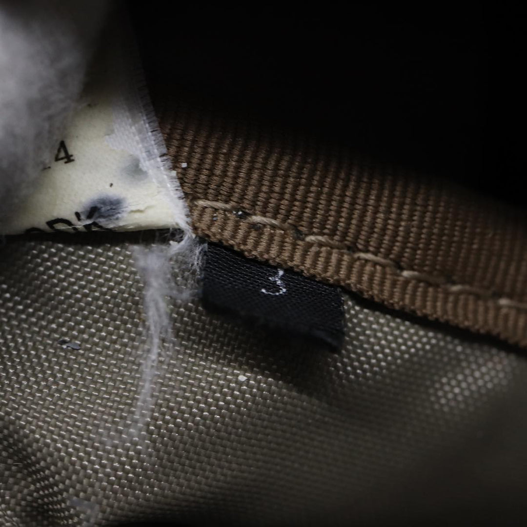Top Quality Burberry Nova Check Blue Label Hand Bag Nylon Black Auth cl836