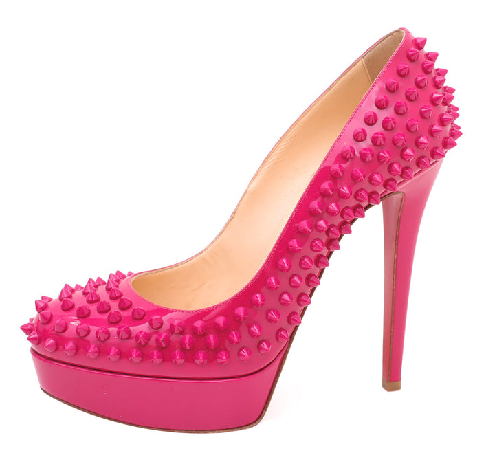 Christian Louboutin Pink Alti Spike Pump 38