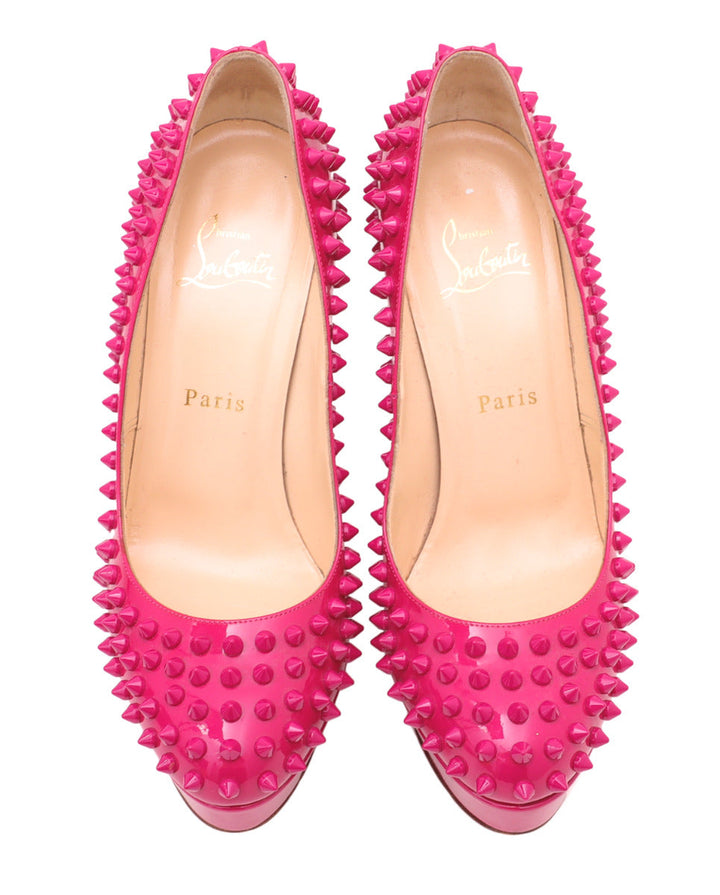Christian Louboutin Pink Alti Spike Pump 38